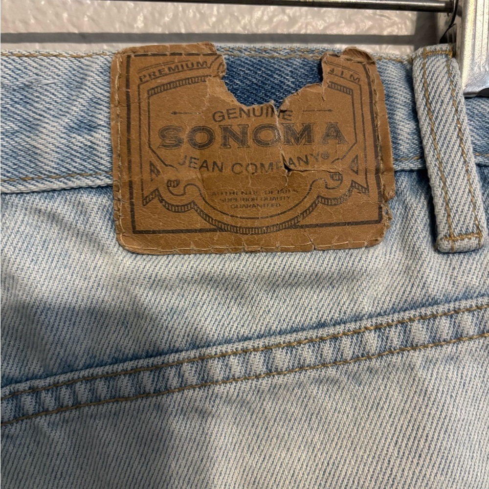 Sonoma Jean Co. Men’s jean shorts size 33 - Picture 4 of 4